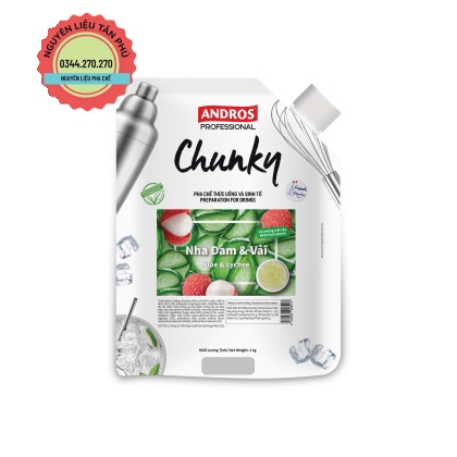 Chunky Andros Vải - Nha Đam 1KG
