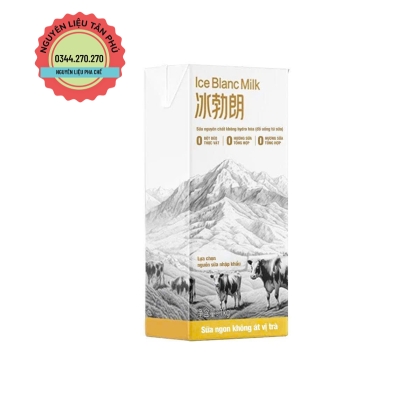 Sữa Tươi ICE BLANC MILK Pha Chế Không Chất Béo Chuyển Hoá